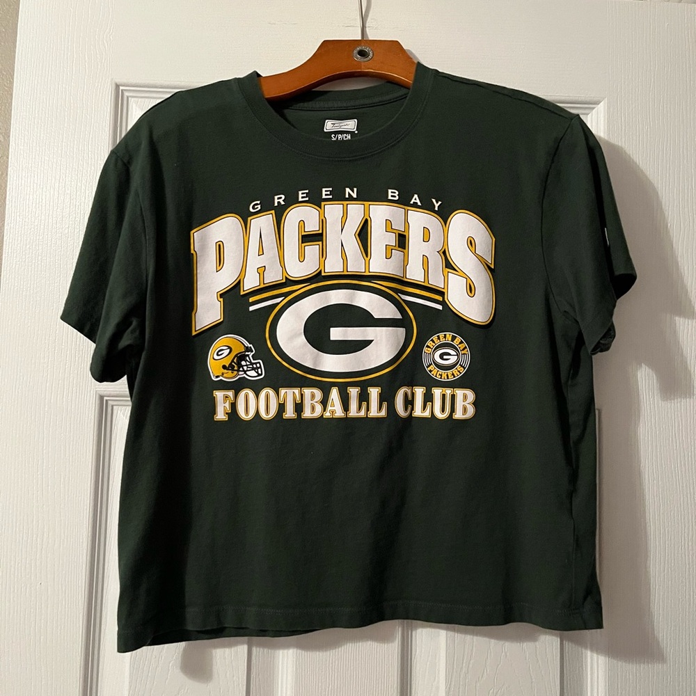 Women’s Green Bay Packers cropped tee